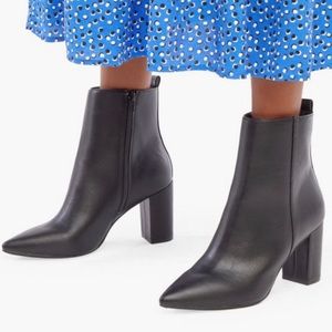 Olyvia Block Heeled Bootie
